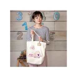 Sacs|Maison Ghibli Tote bag Brodé Le Passage - Si tu tends l'oreille