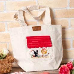 Sacs|Maison Ghibli Tote bag Jiji Au milieu des fleurs - Kiki la petite sorcière