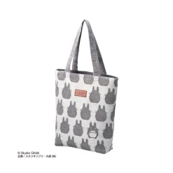 Sacs|Maison Ghibli Tote bag Silhouette Totoro Gris - Mon Voisin Totoro