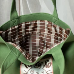 Sacs|Maison Ghibli Tote bag Totoro Vert d'automne - Mon Voisin Totoro
