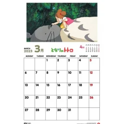 Agendas Et Calendriers|Maison Ghibli Totoro Calendar 2023