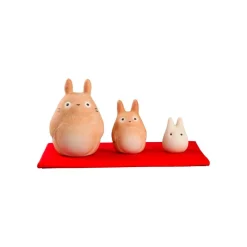 Statues|Maison Ghibli Trois Statuettes Totoro Shigaraki - Mon Voisin Totoro