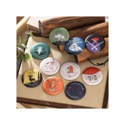 Badges|Maison Ghibli Vintage Badge Collection 1 badge Mystere - Princesse Mononoké